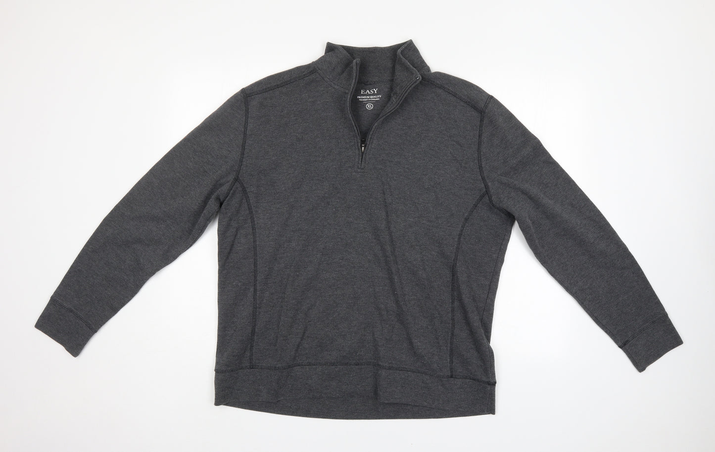 Easy Mens Grey   Pullover Jumper Size XL
