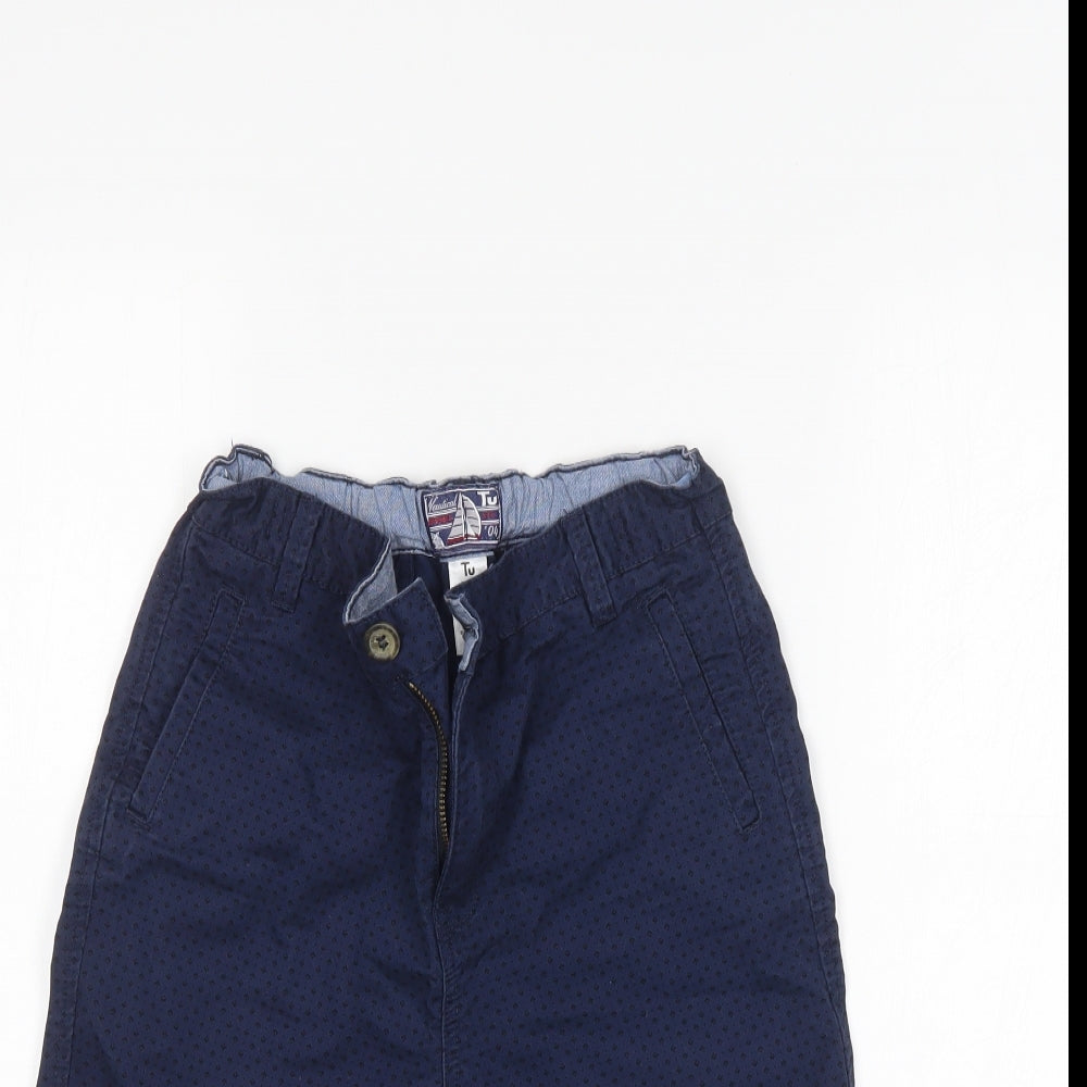 TU Boys Blue   Bermuda Shorts Size 11 Years