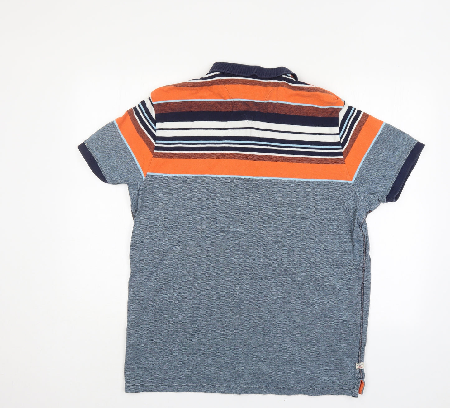 NEXT Mens Multicoloured Striped   Polo Size XL