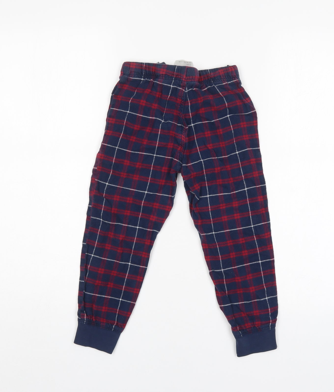 H&M Boys Multicoloured Check   Pyjama Pants Size 5-6 Years