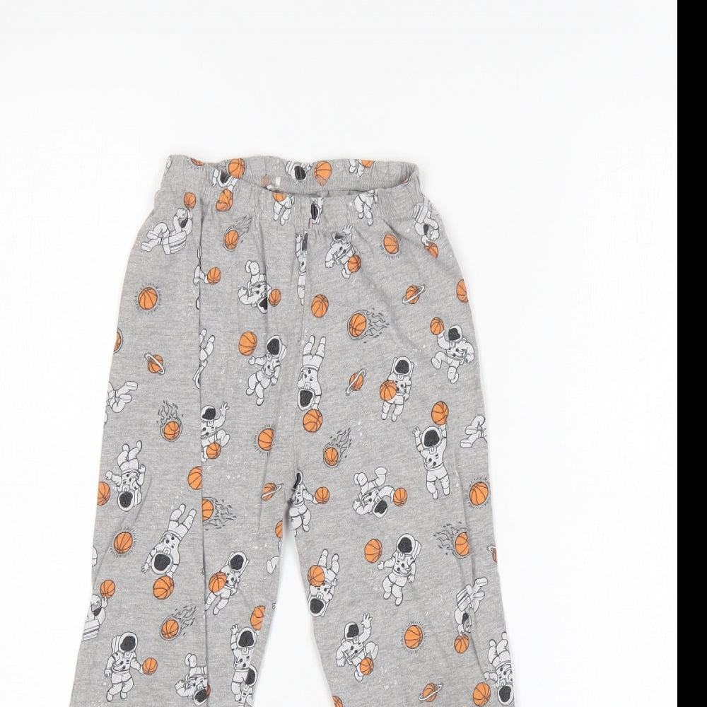 Primark Boys Grey    Pyjama Pants Size 5-6 Years