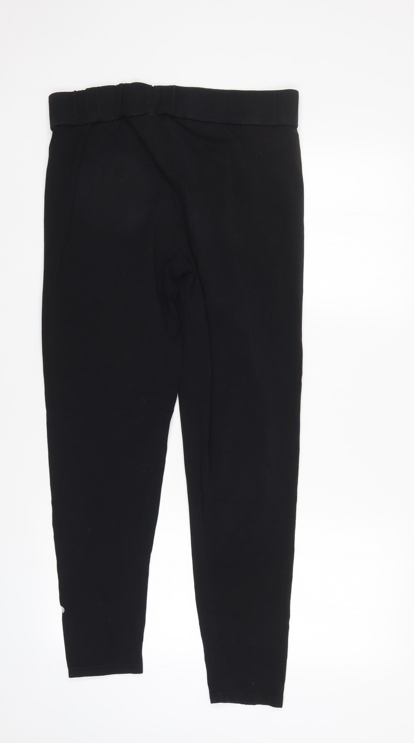 DFND Womens Black   Sweatpants Leggings Size 16 L27 in
