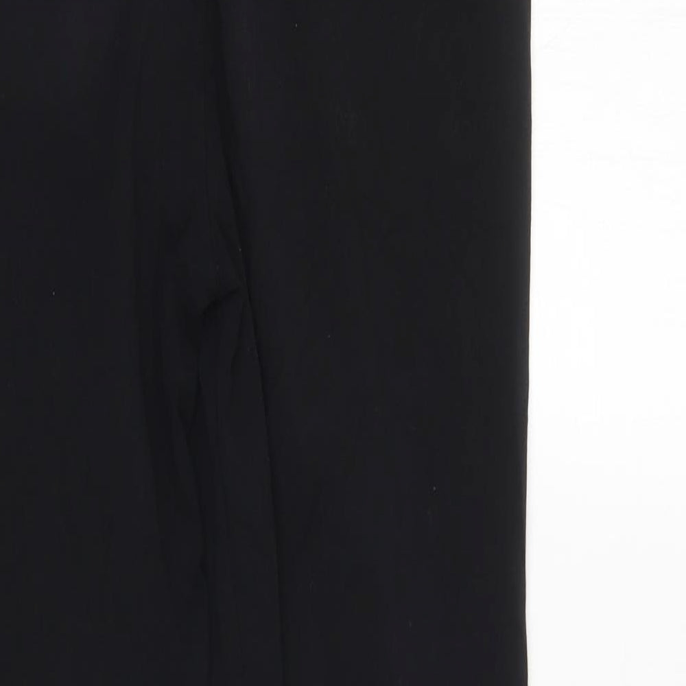 DFND Womens Black   Sweatpants Leggings Size 16 L27 in