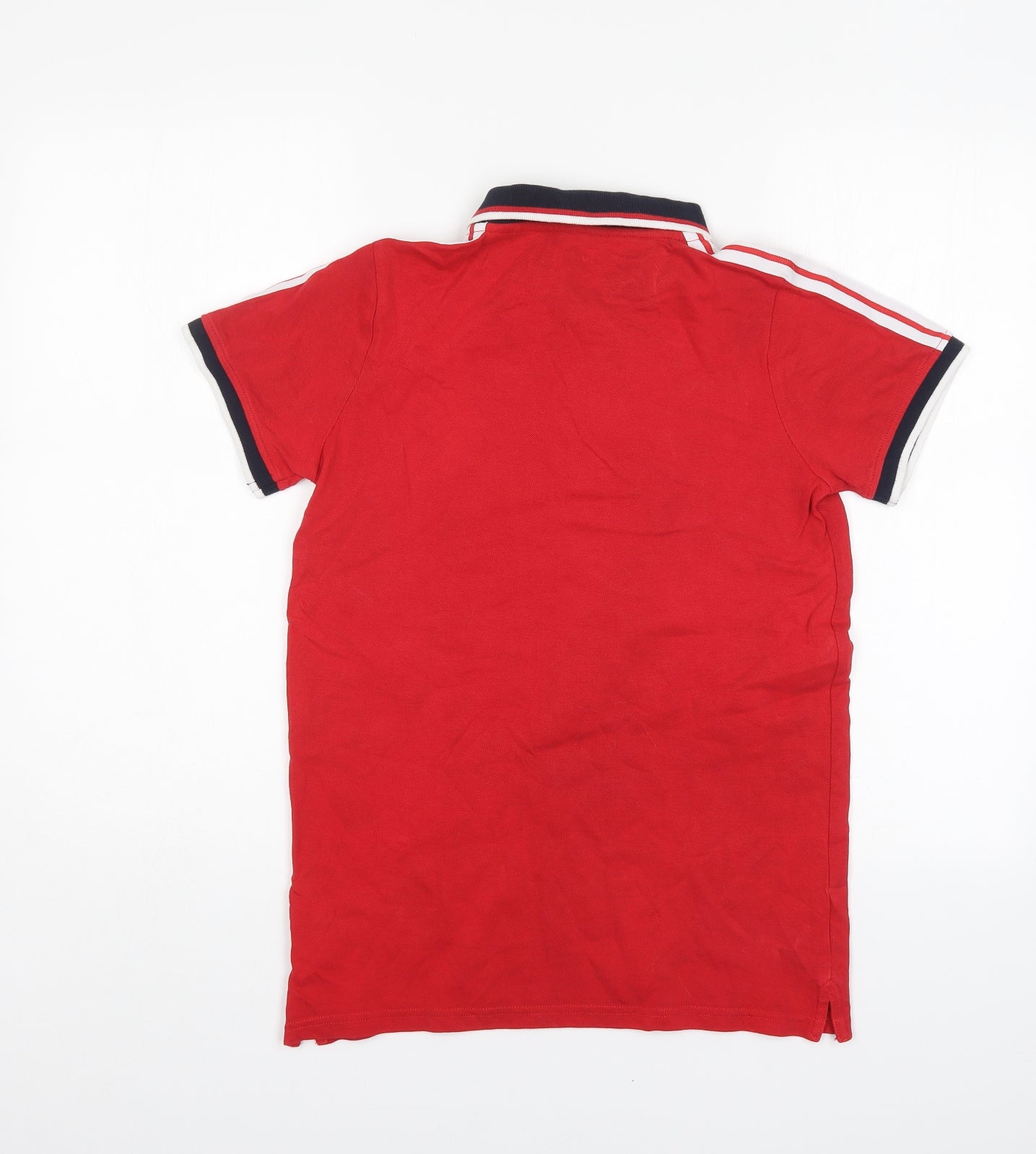 TU Boys Red   Pullover Polo Size 13 Years