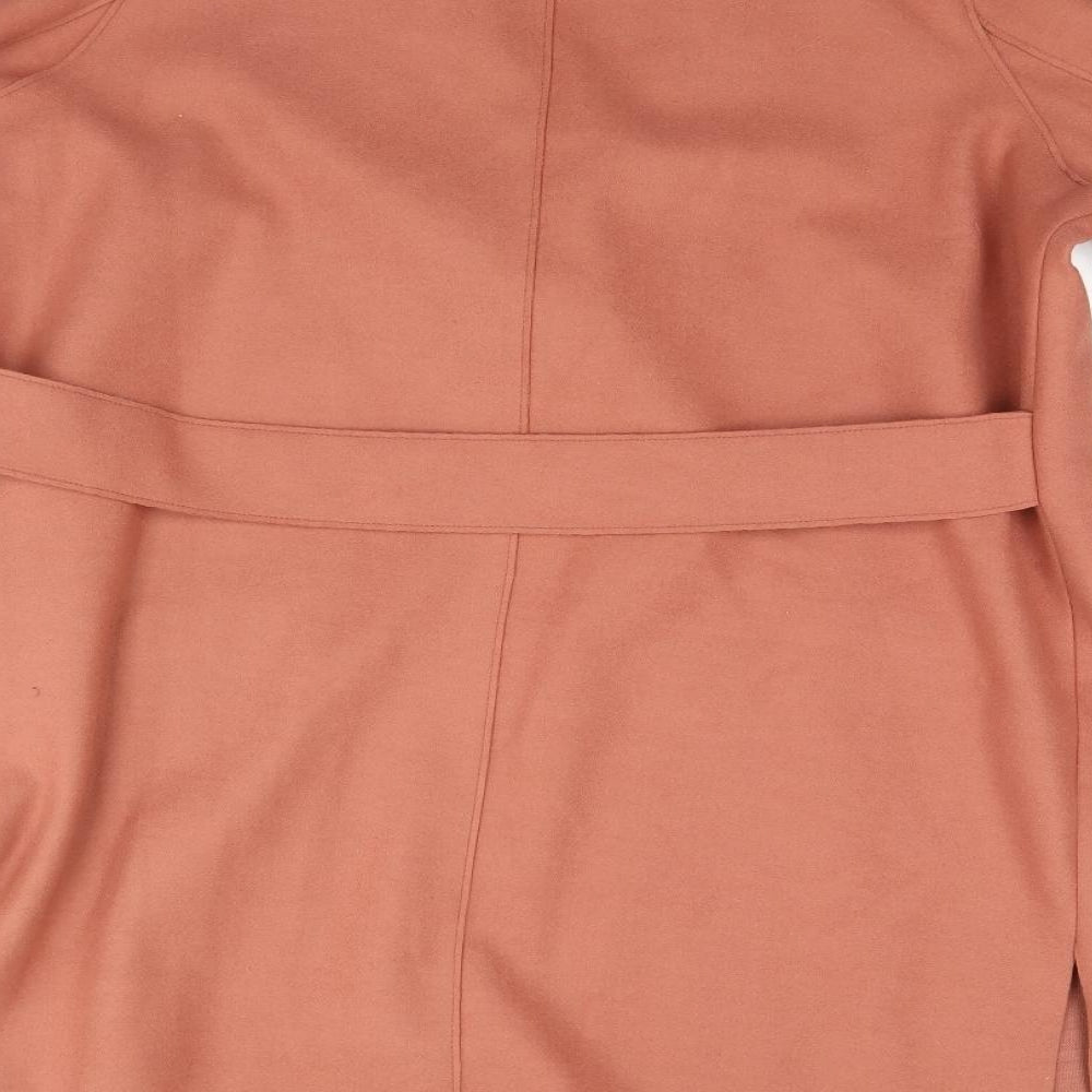 George Womens Beige   Overcoat Coat Size 16