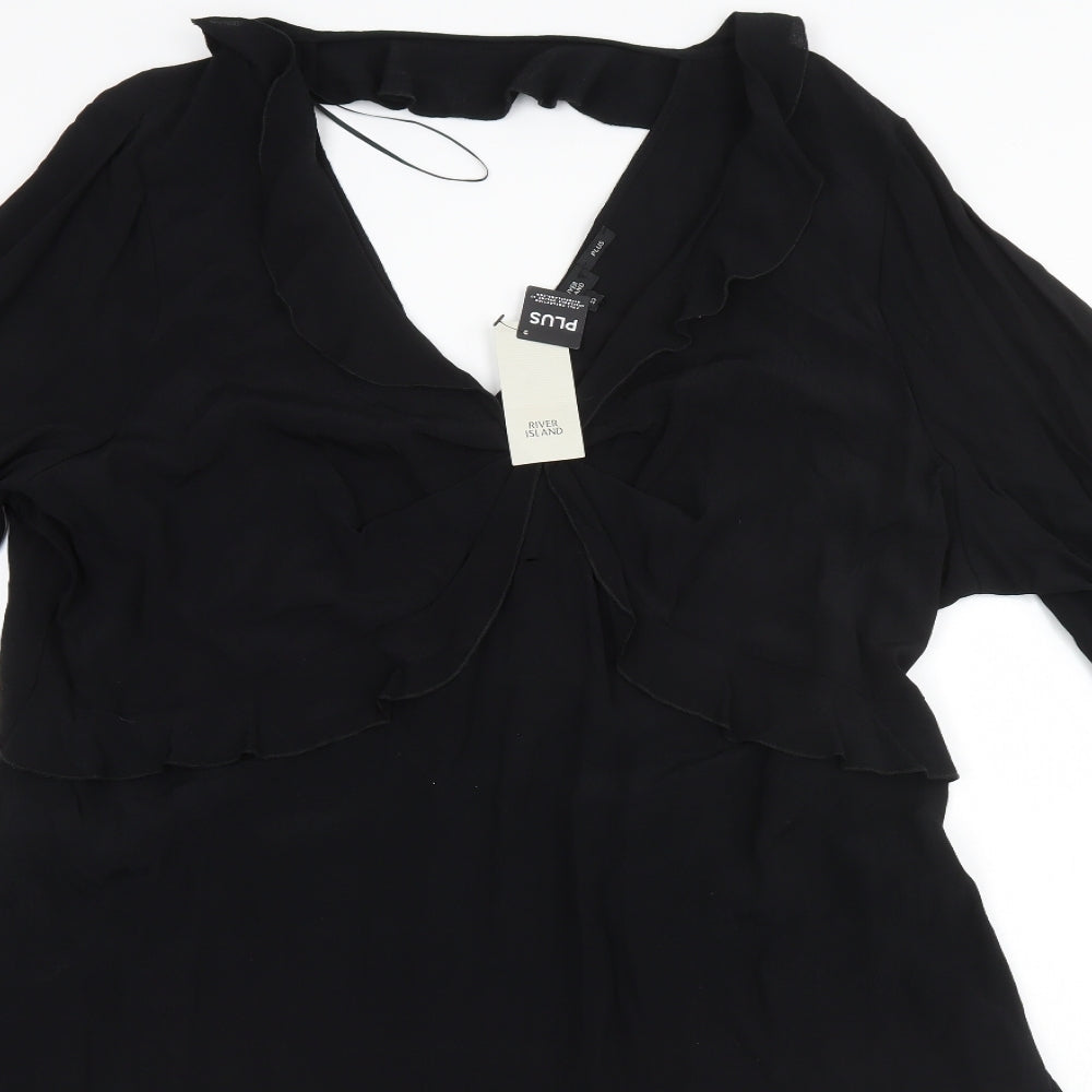River Island Womens Black   A-Line  Size 22