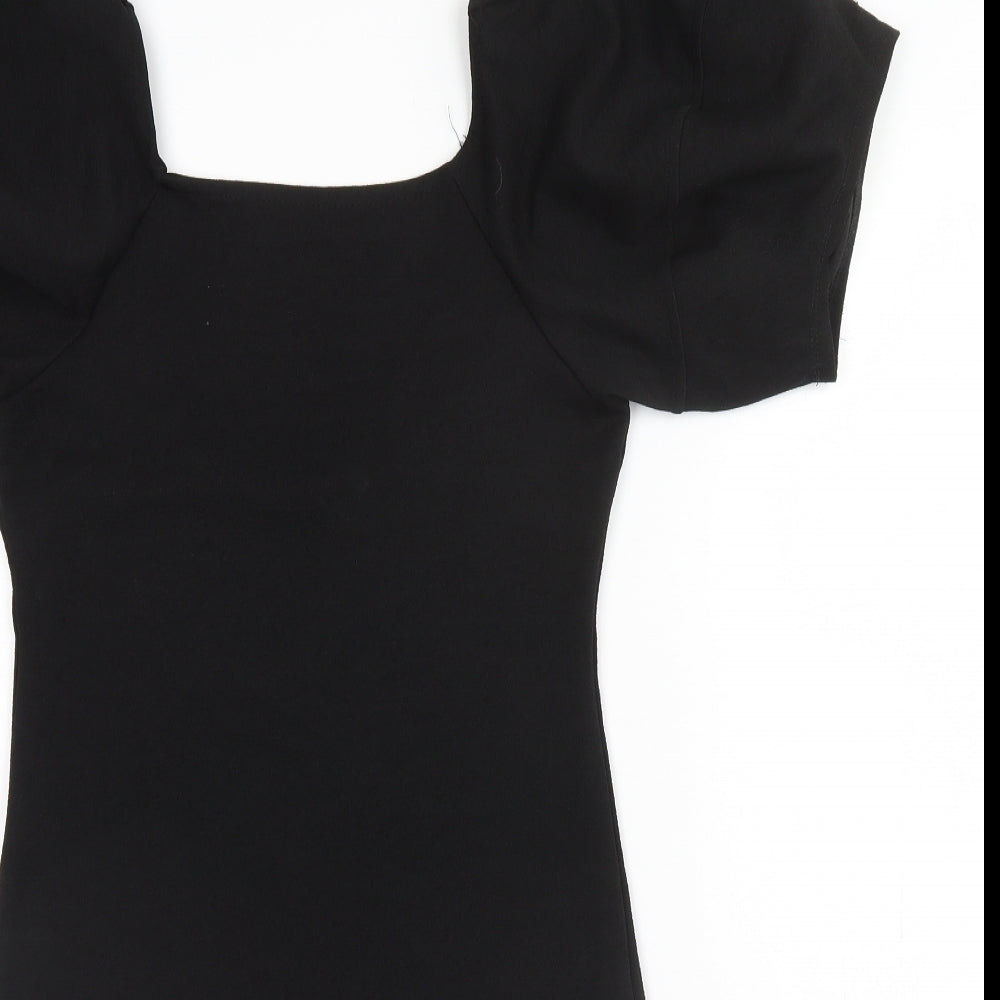 Zara Womens Black   Basic T-Shirt Size S