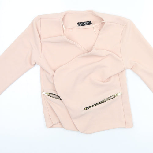 Select Womens Beige   Jacket  Size 8