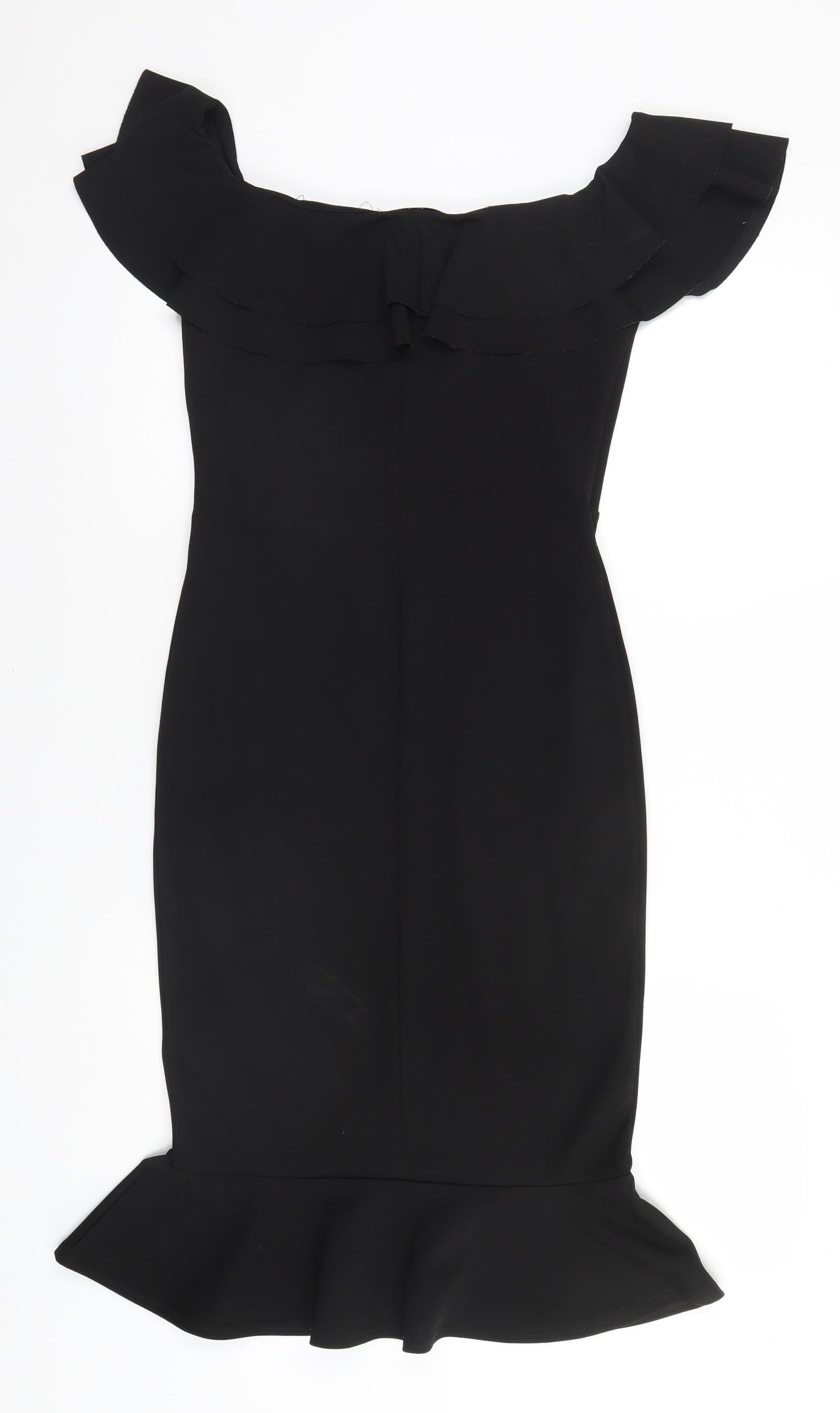 Quiz Womens Black   Pencil Dress  Size 10
