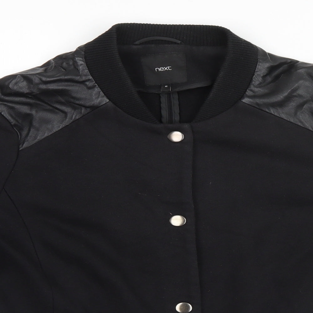NEXT Womens Black   Full Zip Jumper Size 16