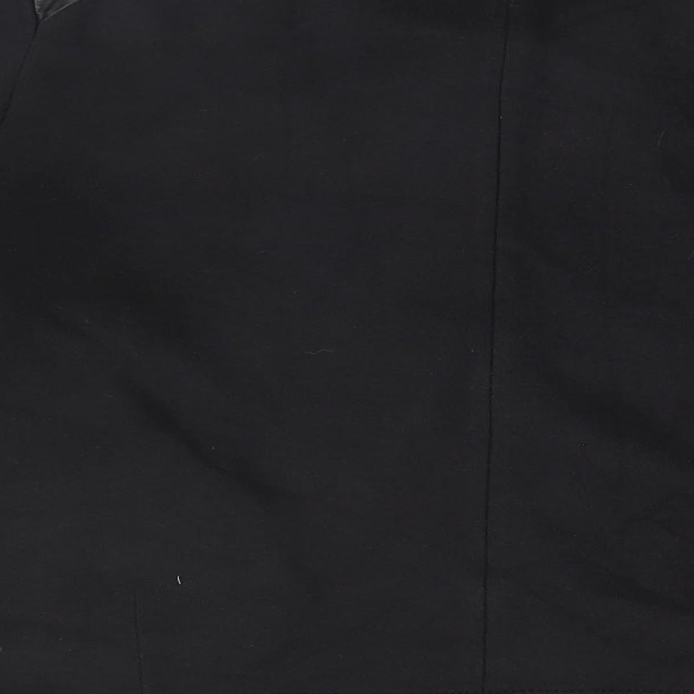 NEXT Womens Black   Full Zip Jumper Size 16