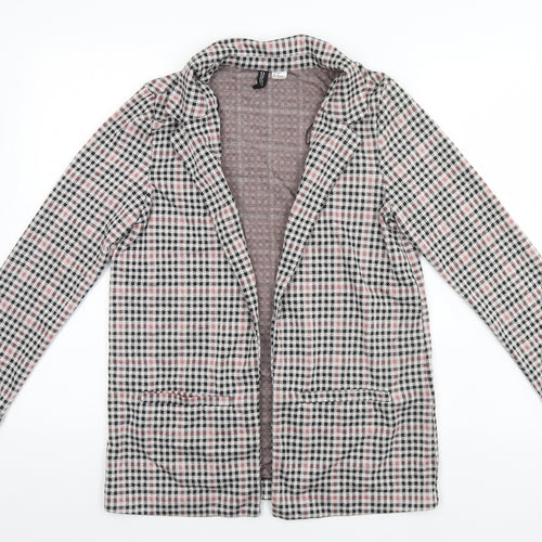 Divided Womens Grey Houndstooth  Jacket  Size 4