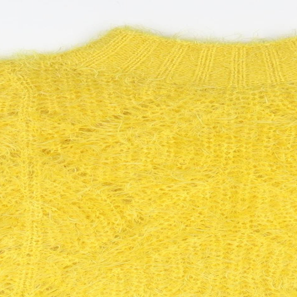 George Girls Yellow   Pullover Jumper Size 10-11 Years