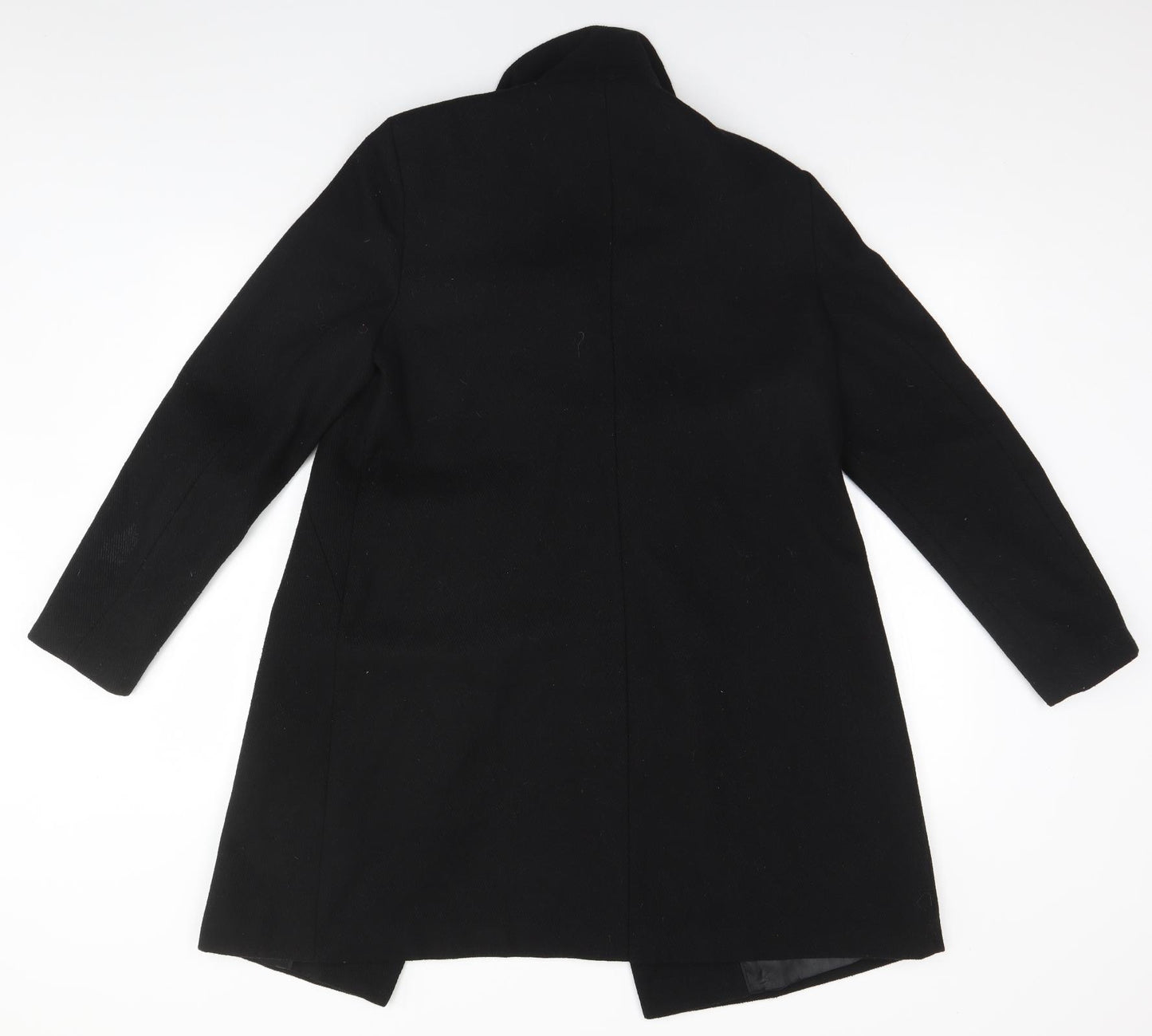 F&F Womens Black   Overcoat Coat Size 14