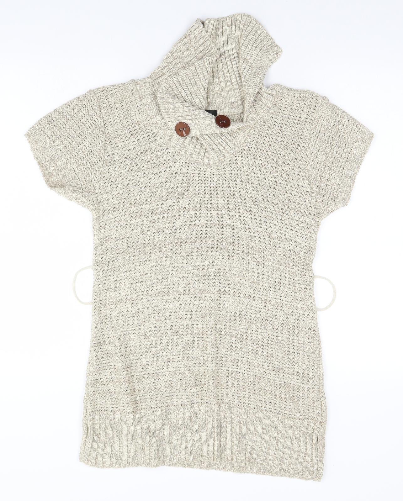 Papaya Womens Beige   Pullover Jumper Size 14