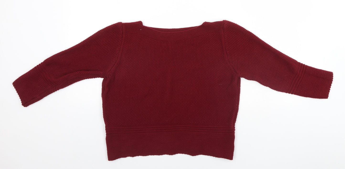 Preworn Womens Red   Pullover Jumper