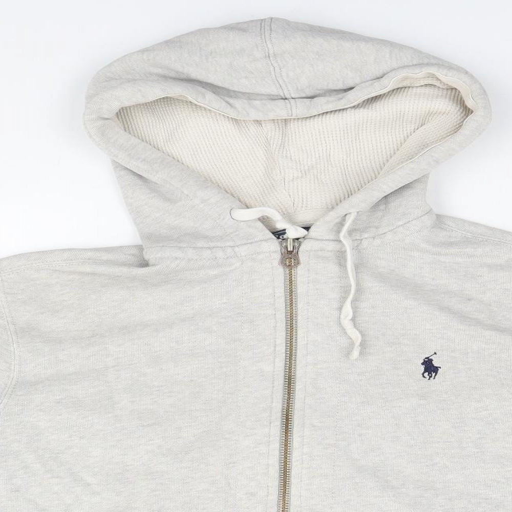 Polo Ralph Lauren Mens Grey   Full Zip Hoodie Size S