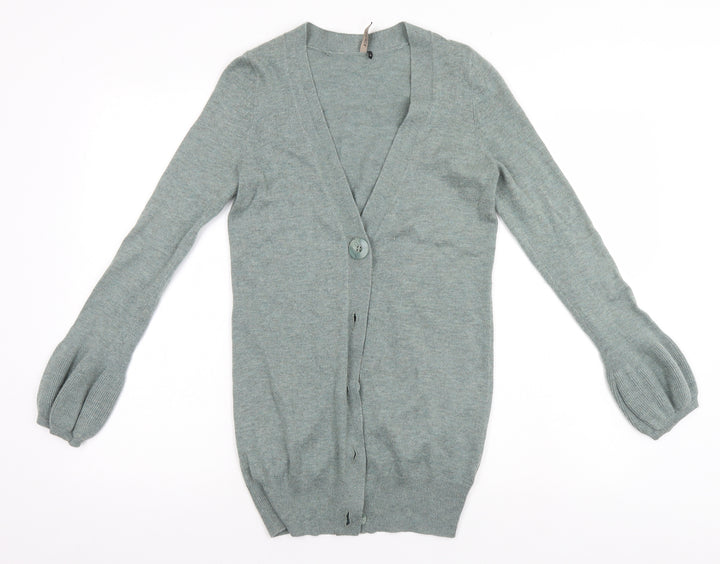 Topshop Womens Grey   Cardigan Jumper Size 8