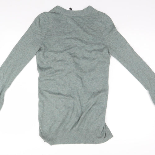 Topshop Womens Grey   Cardigan Jumper Size 8