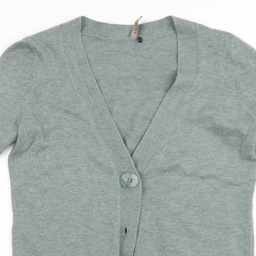Topshop Womens Grey   Cardigan Jumper Size 8