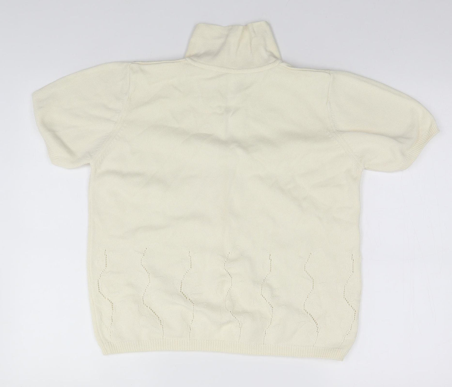 Preworn Womens Ivory   Cardigan Jumper