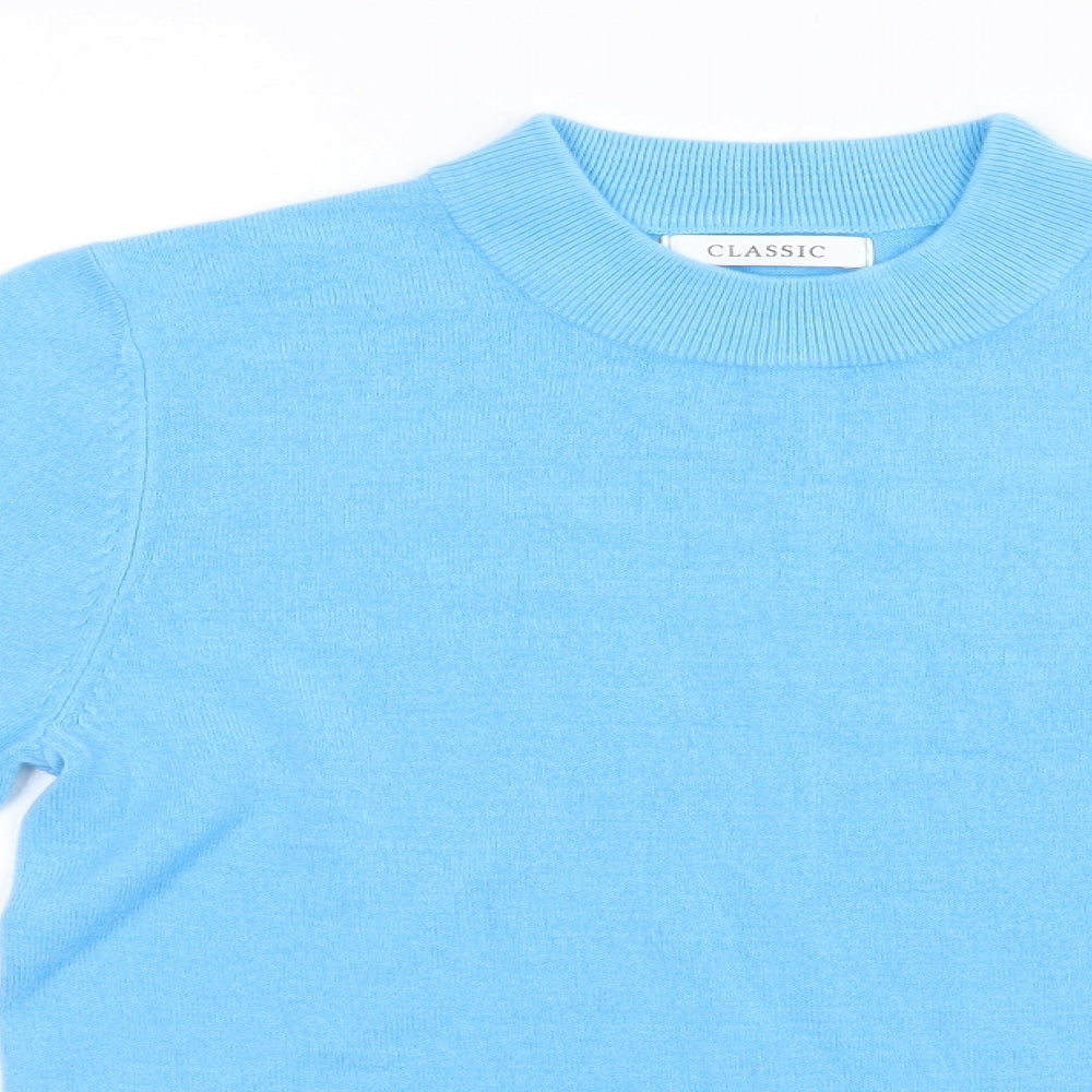 Marks and Spencer Womens Blue   Pullover Jumper Size 8