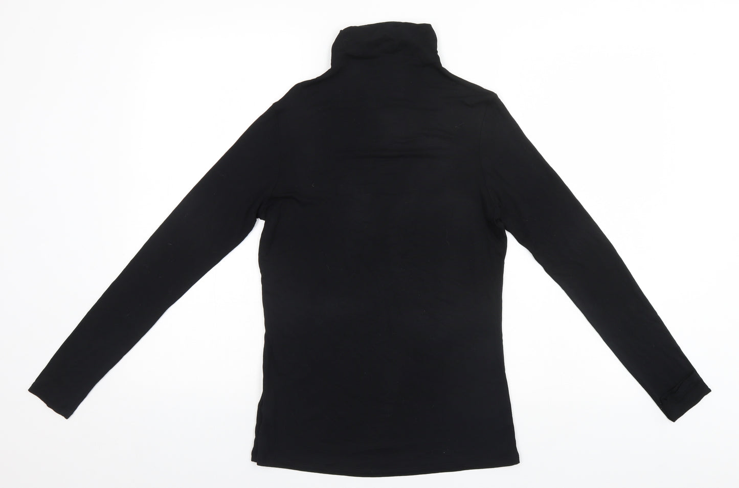 Marks and Spencer Womens Black   Basic T-Shirt Size 10