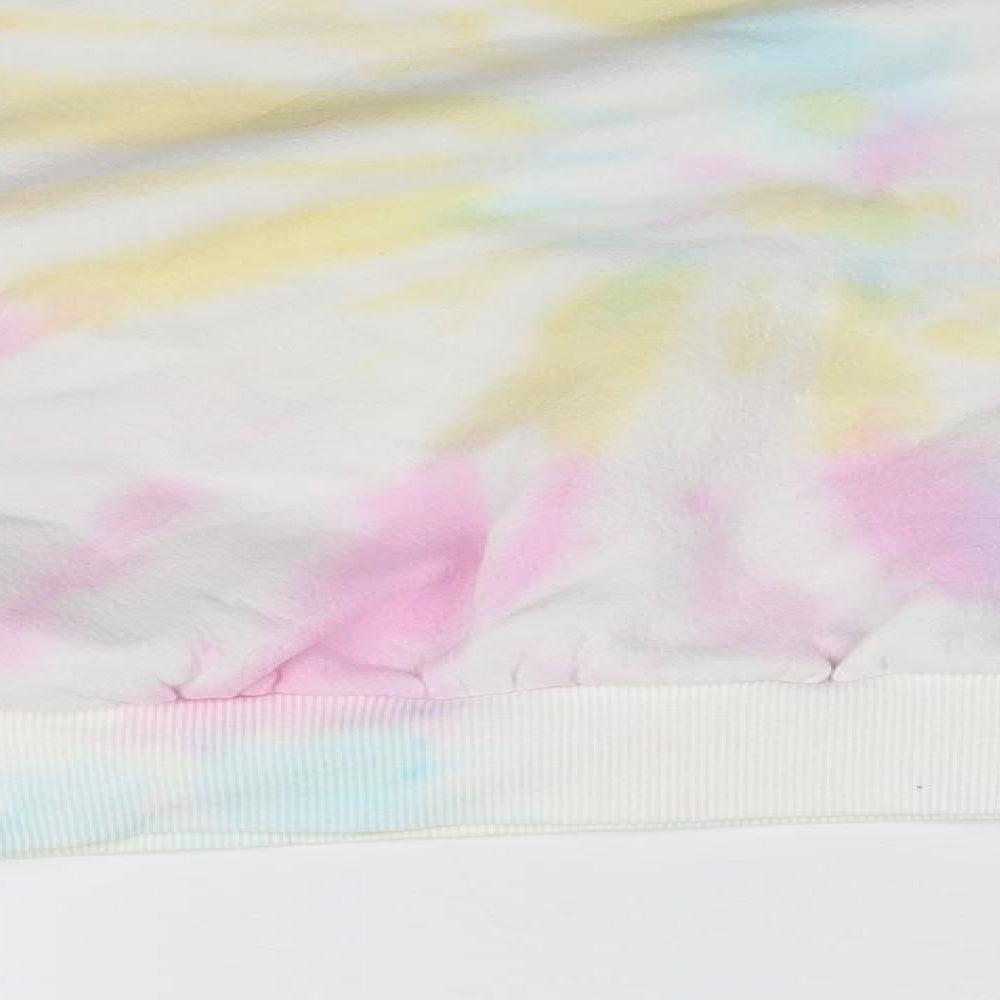 PRETTYLITTLETHING Womens Multicoloured Geometric  Pullover Jumper Size S