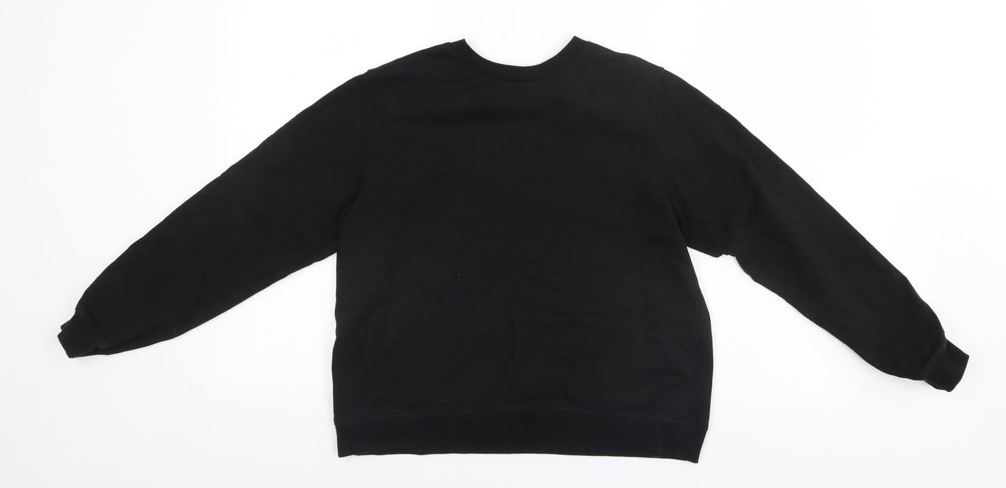 ASOS Womens Black   Pullover Jumper Size 10