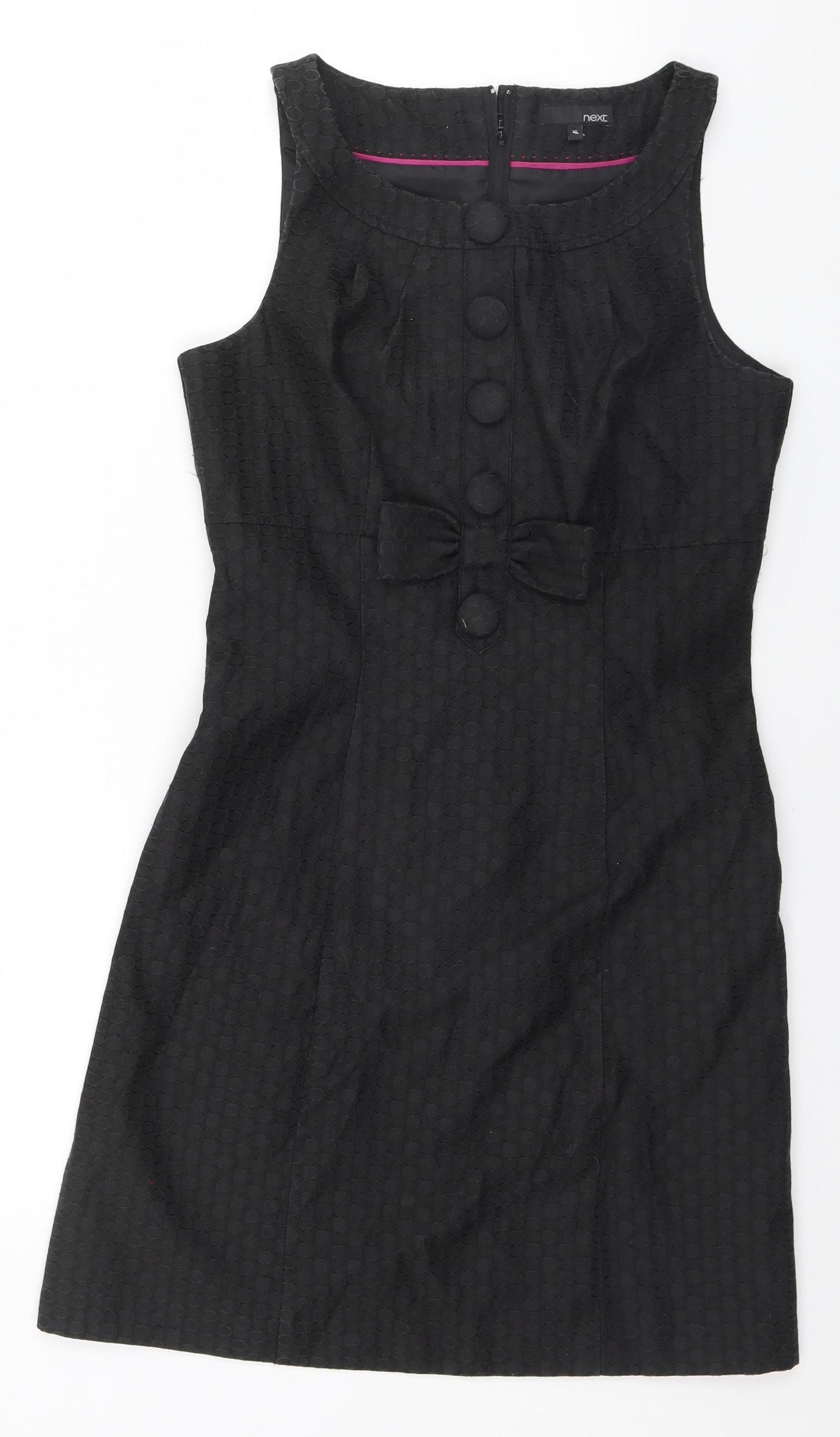 NEXT Womens Brown Geometric  A-Line  Size 10