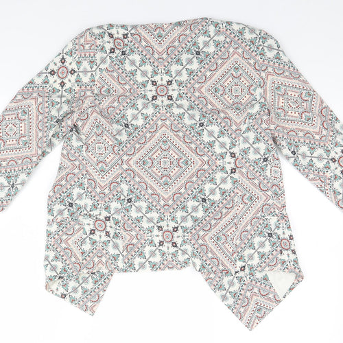 New Look Womens Beige Paisley  Jacket  Size 8