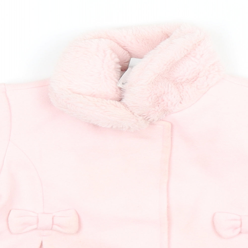 Little Me Girls Pink   Overcoat Coat Size 2 Years
