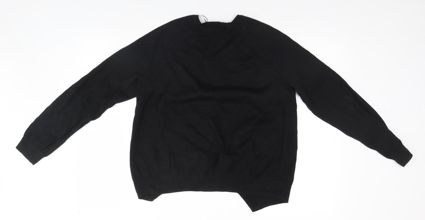 George Womens Black   Cardigan Jumper Size 16