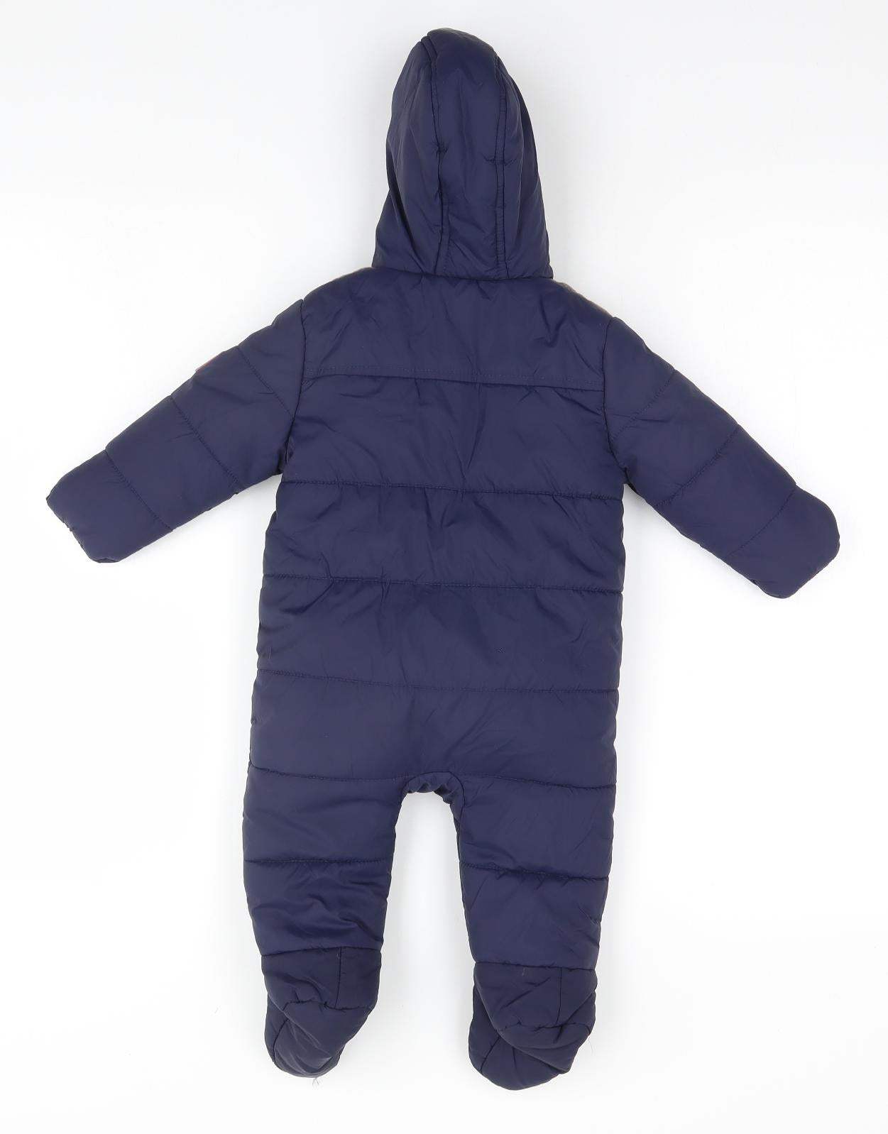 Primark Baby Blue   Babygrow One-Piece Size 6-9 Months