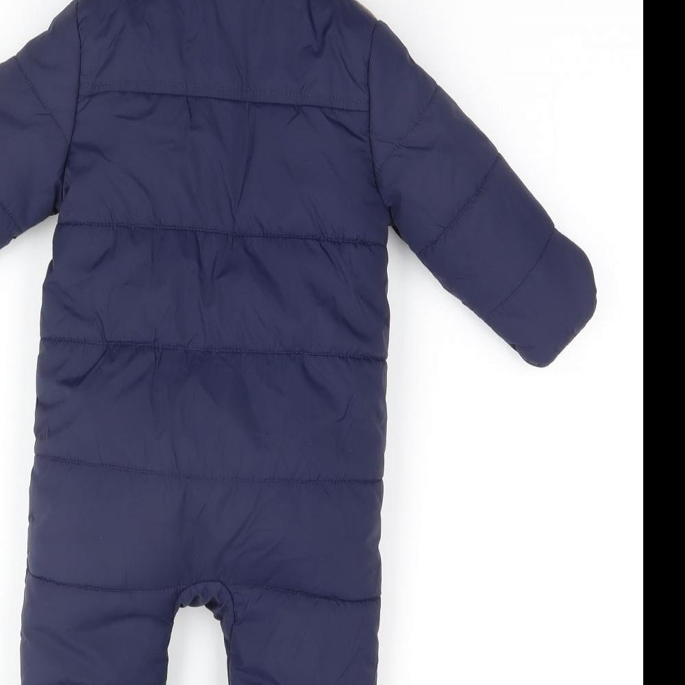 Primark Baby Blue   Babygrow One-Piece Size 6-9 Months