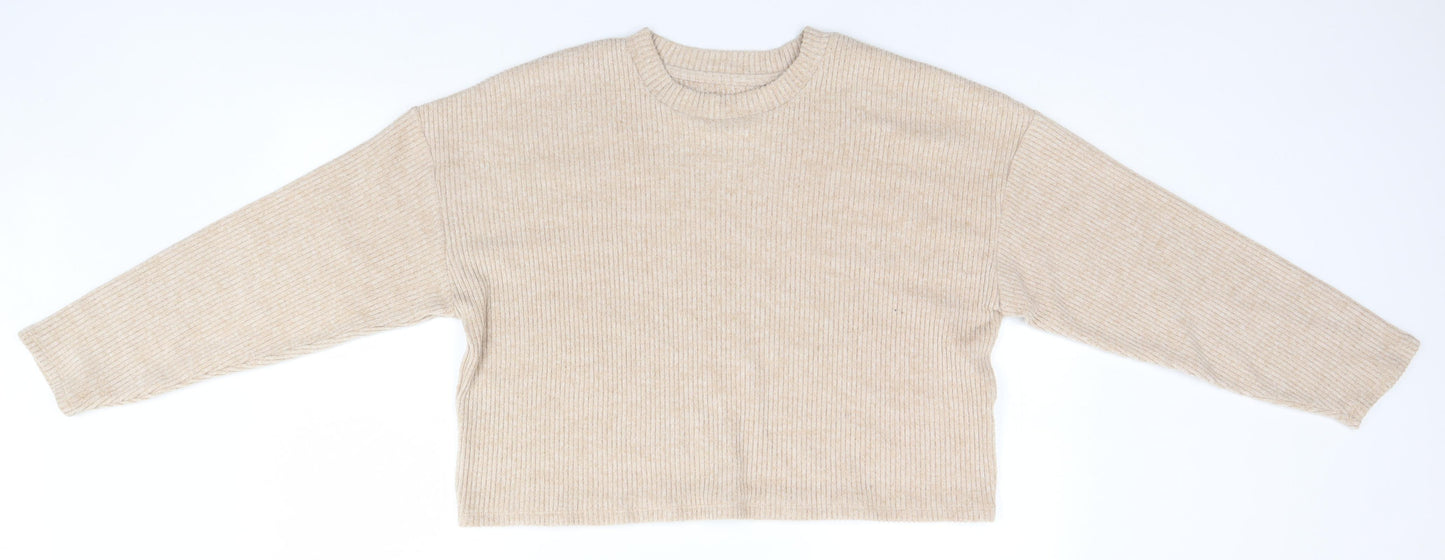 F&F Womens Beige   Pullover Jumper Size 16