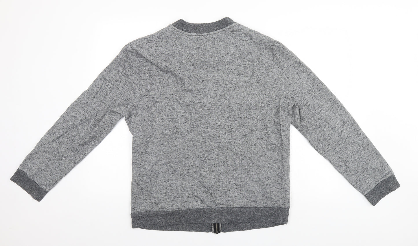 River Island Mens Grey   Full Zip Jumper Size M