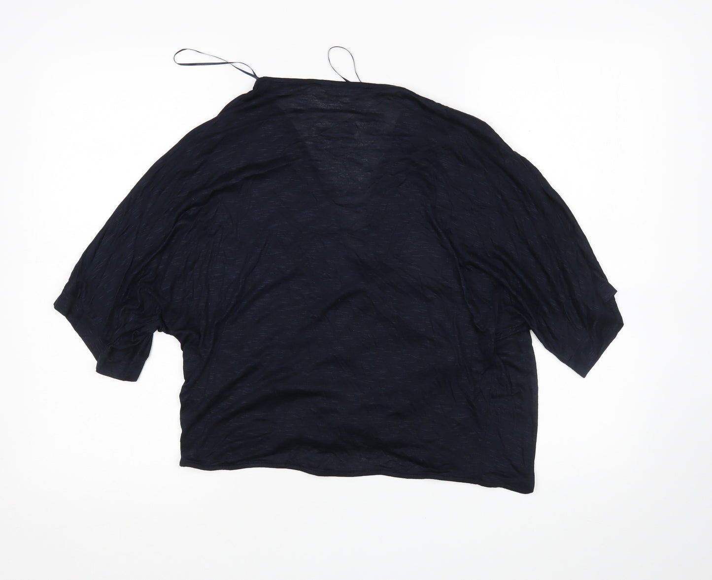 M&S Womens Blue   Cardigan Jumper Size 14