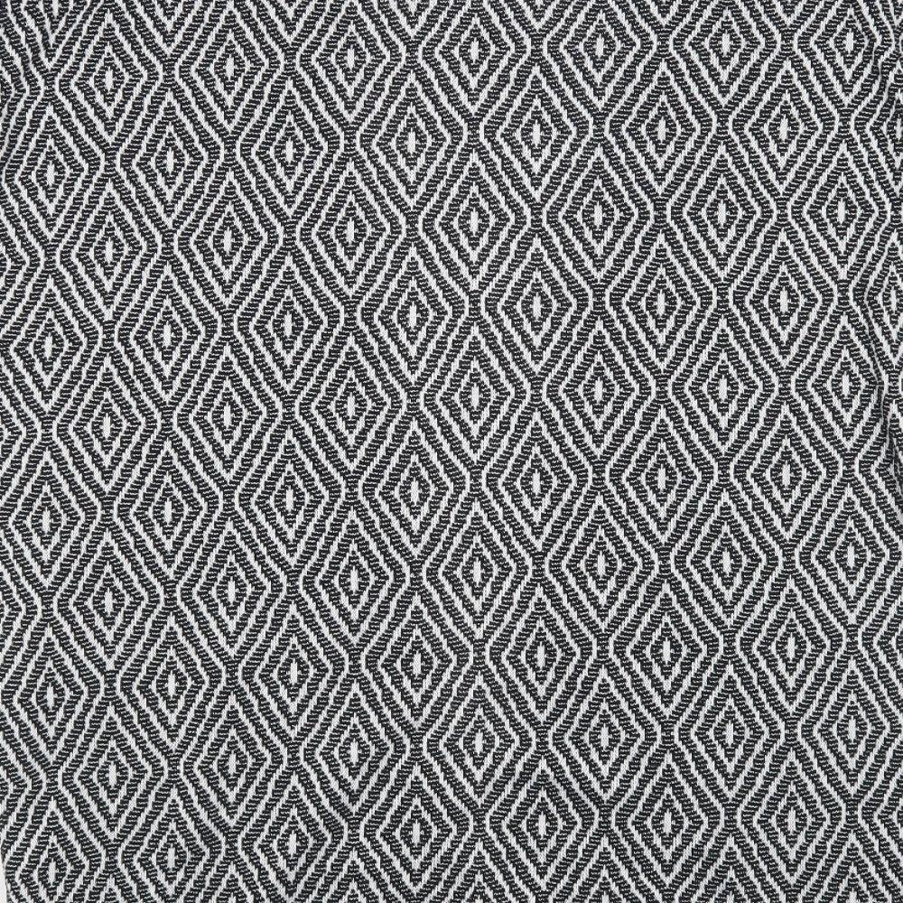 H&M Womens Multicoloured Argyle/Diamond  Cardigan Jumper Size S