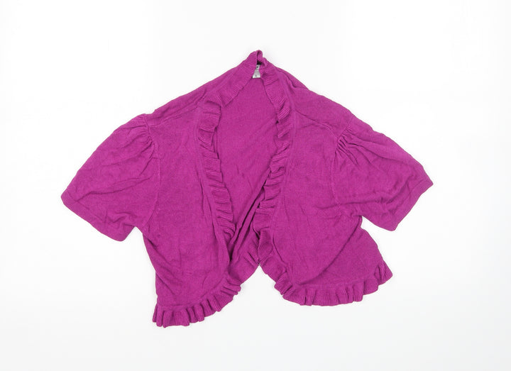 Klass Womens Purple Cardigan Jumper Size XL