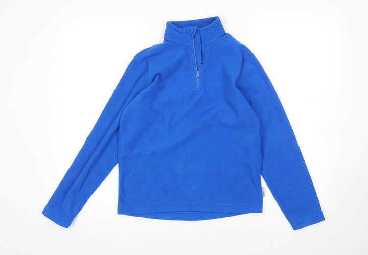 Quencha Boys Blue Pullover Sweatshirt Size 12 Years