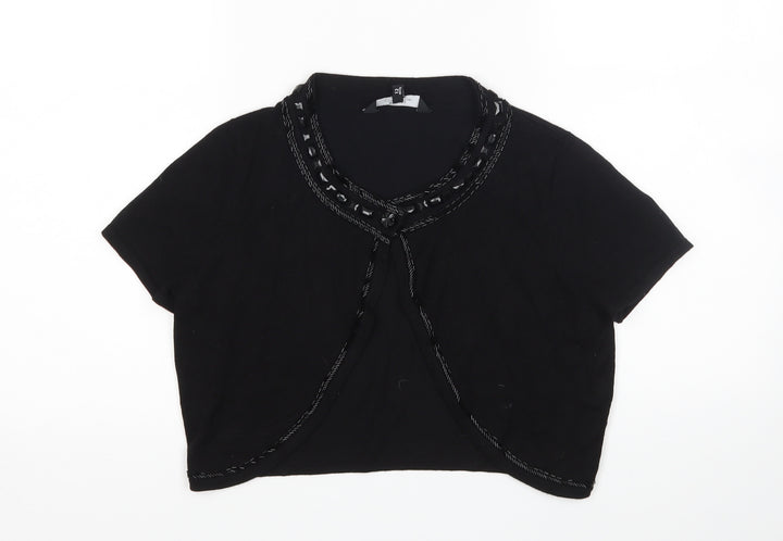 Debenhams Womens Black   Cardigan Jumper Size 12
