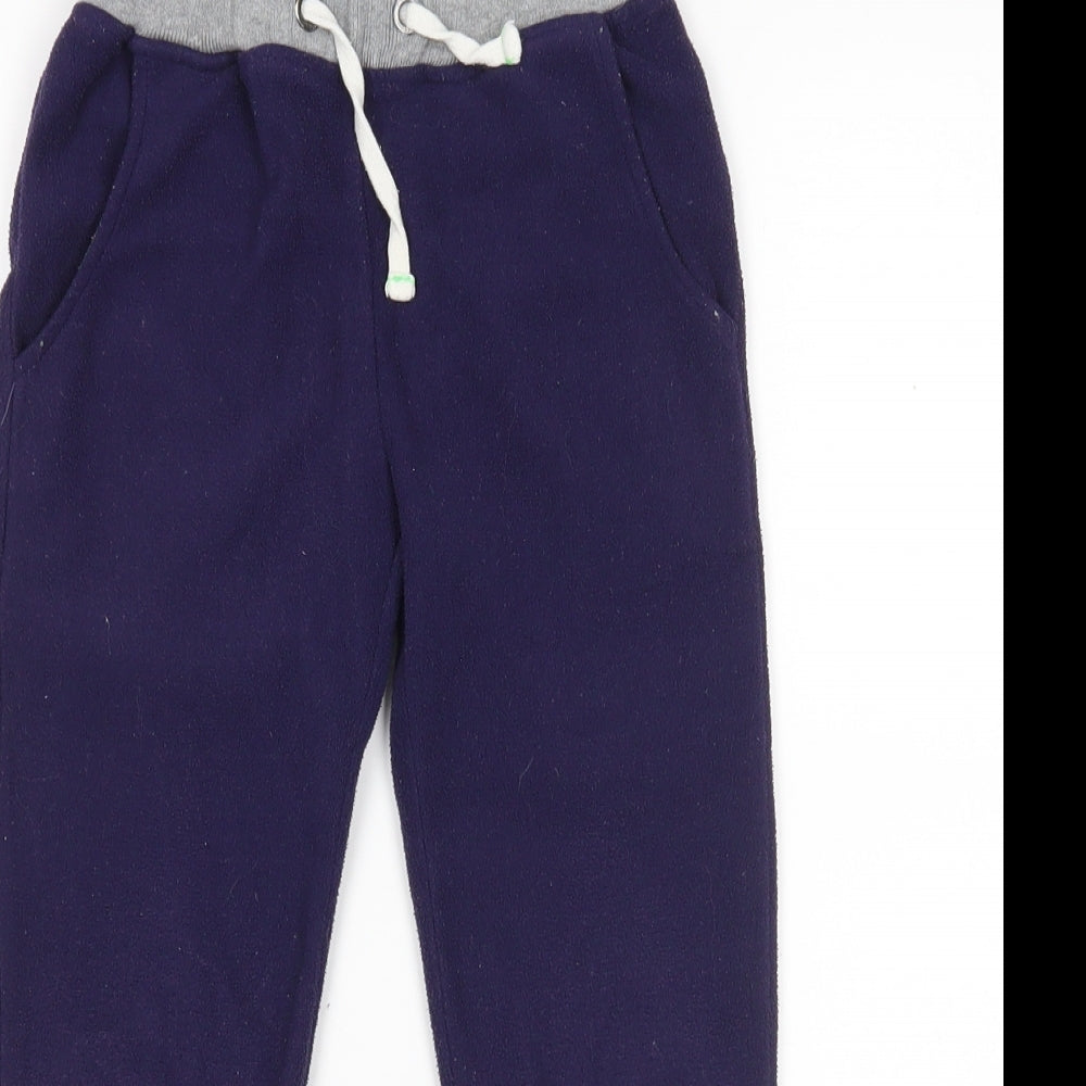 Boden Boys Purple   Sweatpants Trousers Size 6 Years