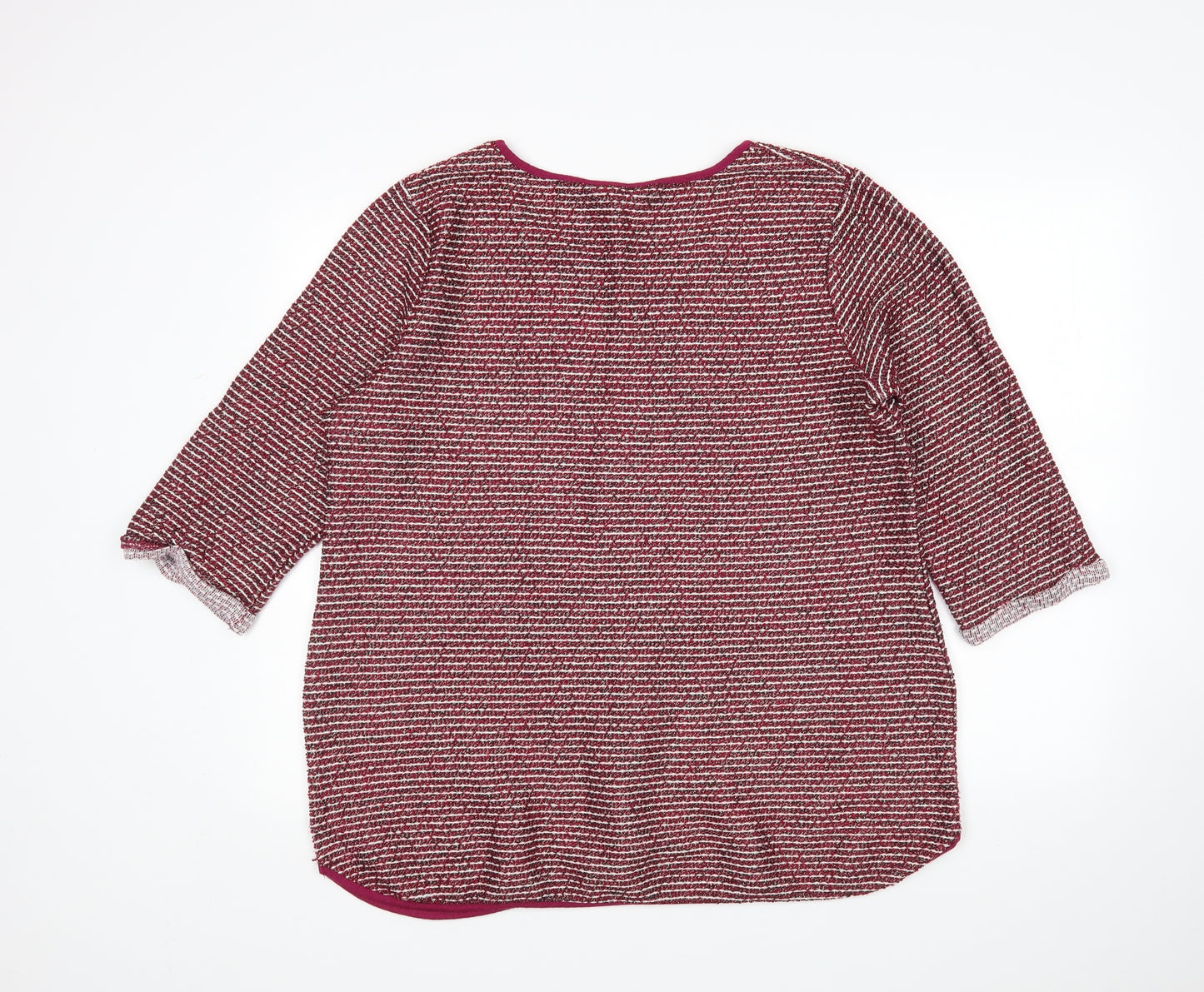 Epilogue Womens Multicoloured Striped  Pullover Jumper Size 18