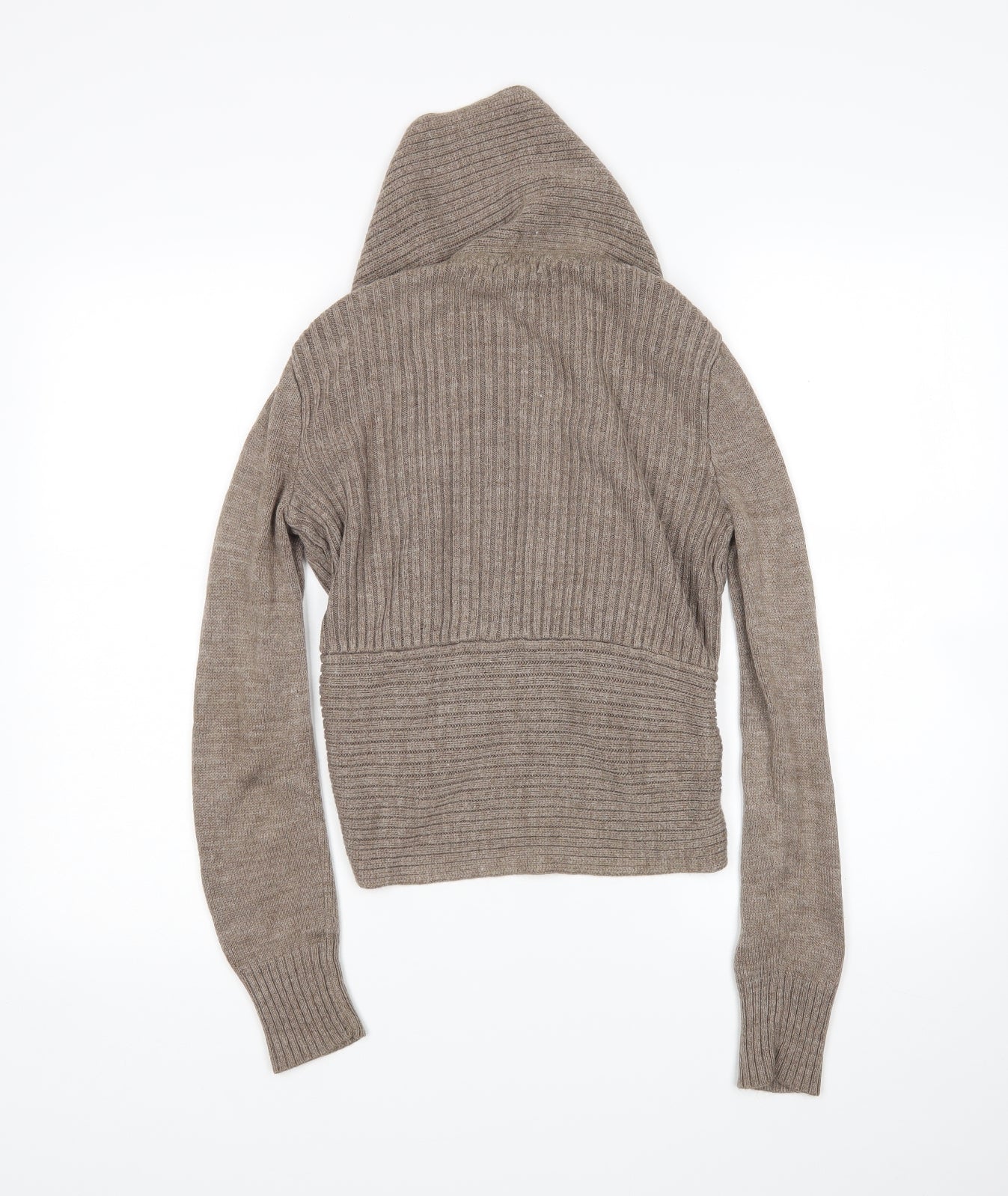 H&M Womens Brown   Cardigan Jumper Size S