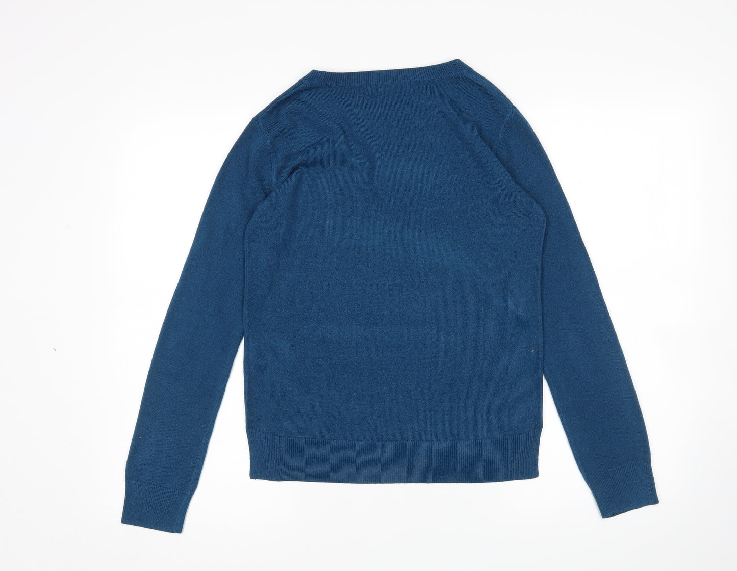M&S Womens Blue   Pullover Jumper Size 8
