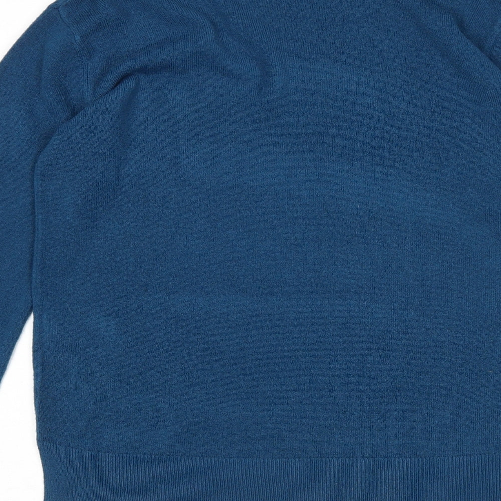 M&S Womens Blue   Pullover Jumper Size 8