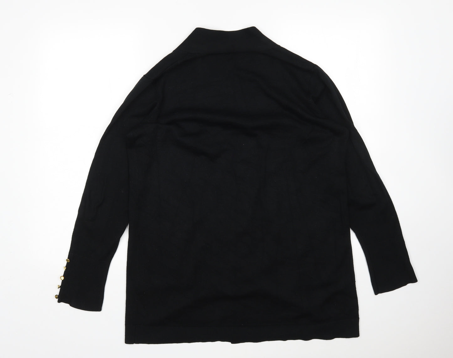Primark Womens Black   Cardigan Jumper Size M