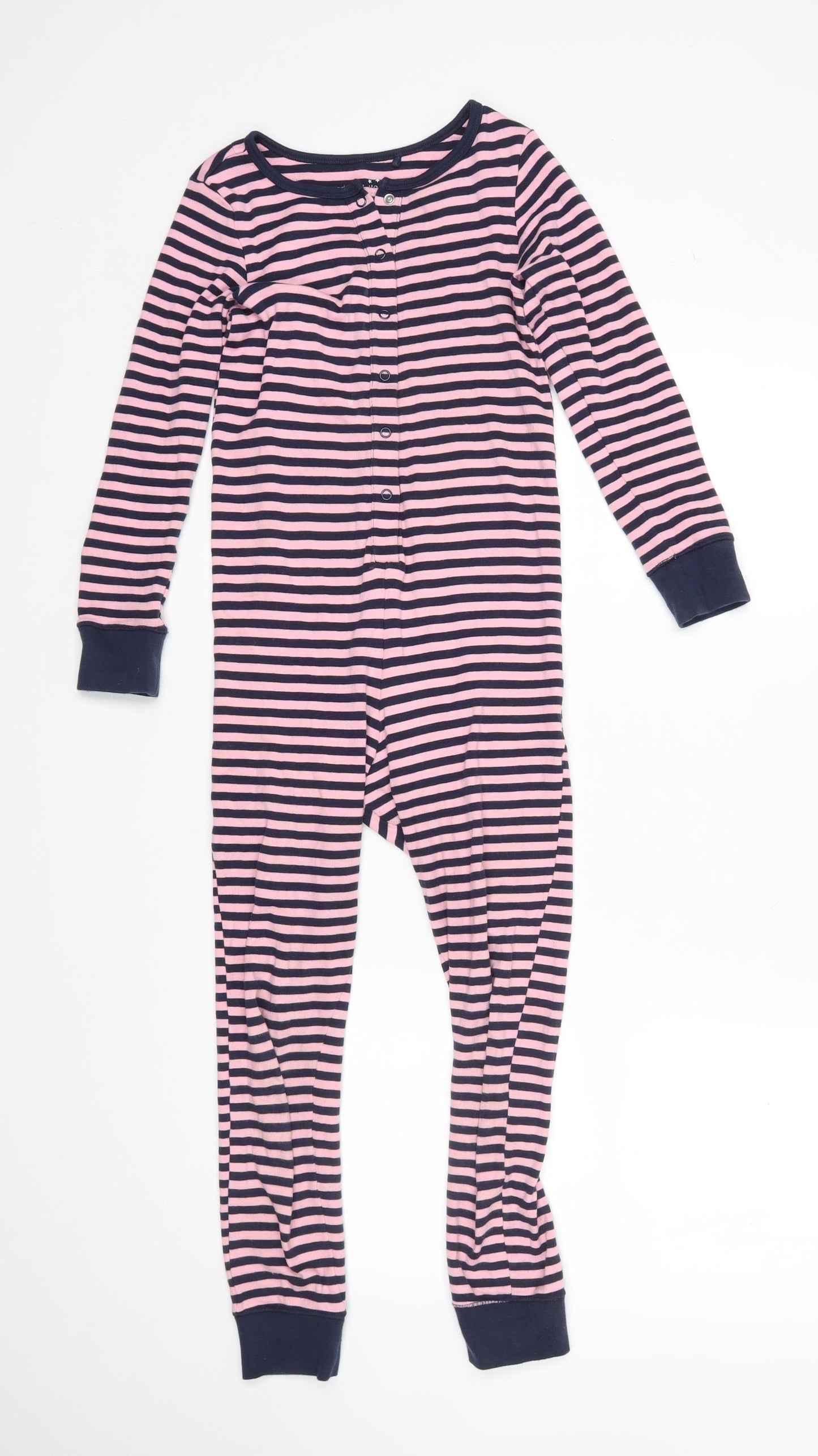 NEXT Girls Multicoloured Striped   One Piece Size 9 Years