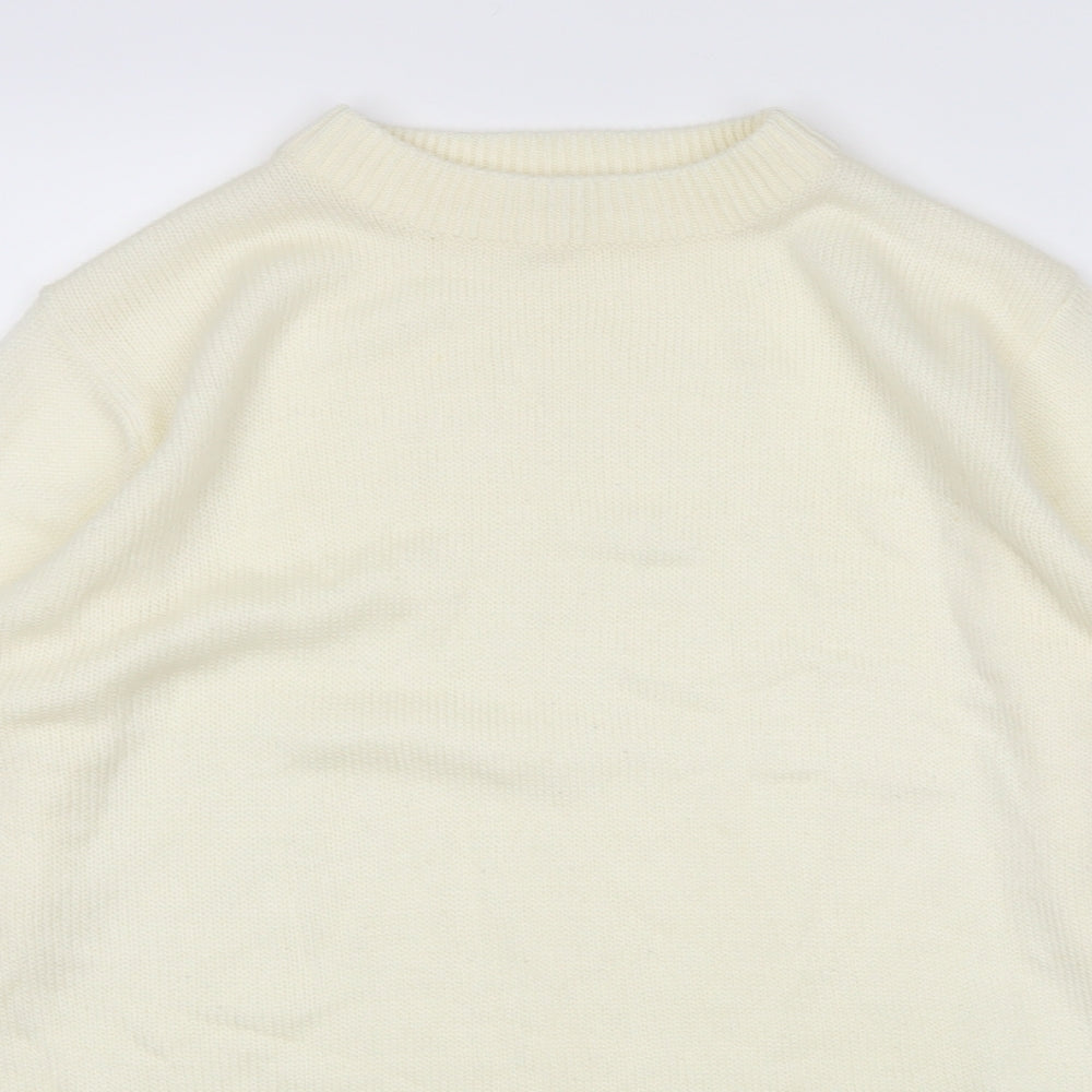 Damart Womens Ivory   Pullover Jumper Size 8